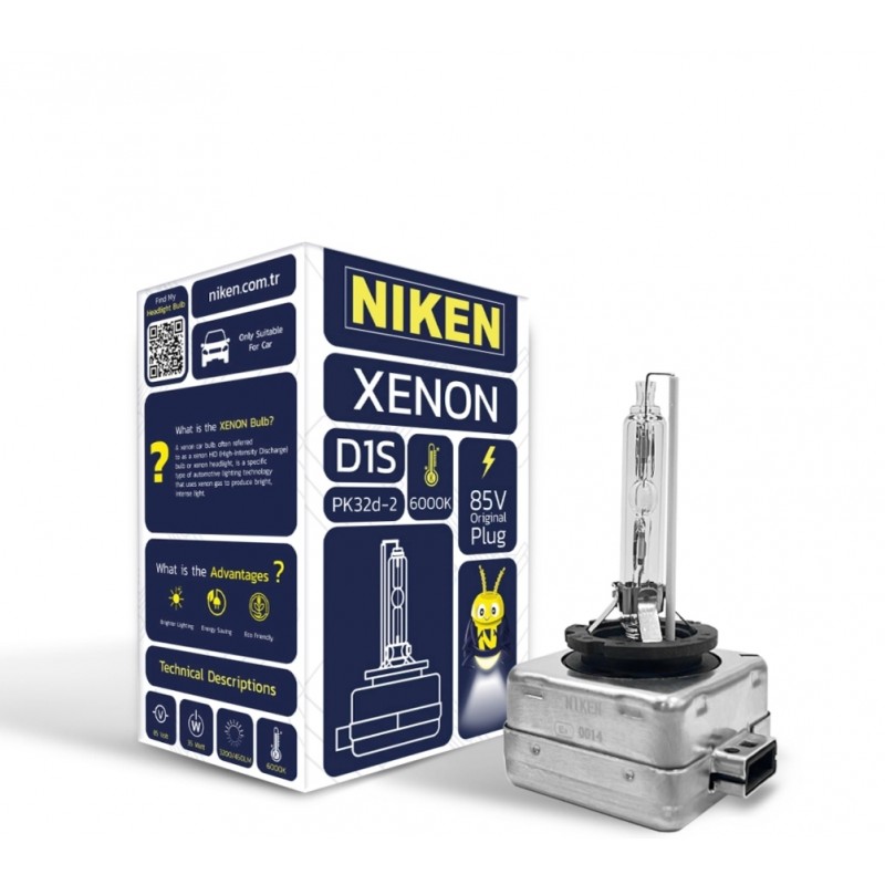 لامپ D1S باتوان ۳۵ وات Niken ترکیه لامپ D1S باتوان ۳۵ وات Niken ترکیه