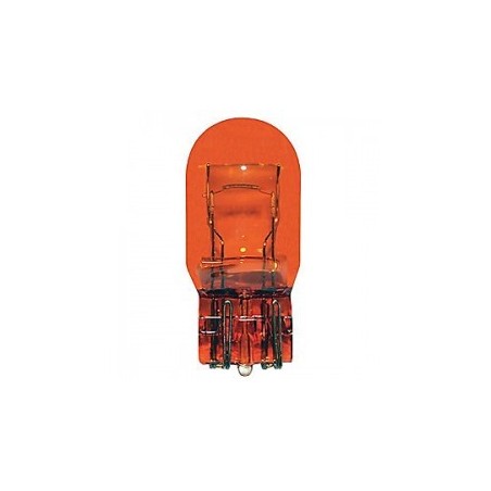 لامپ دو کنتاک نارنجی پایه فشاری MKS