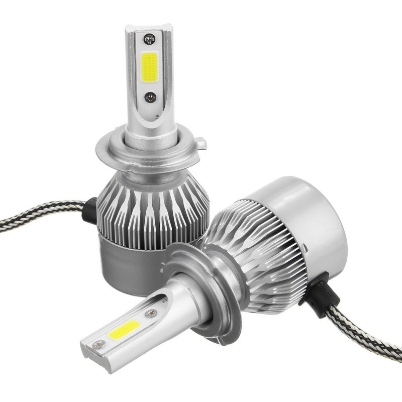لامپ هدلایت H7 کنباکس دار با رنگ نوری سفید
