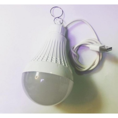 لامپ ال ای دی USB با رنگ نوری مهتابی