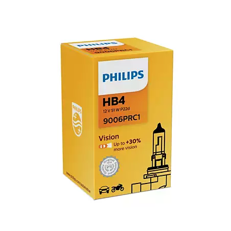 لامپ 9006 HB4 فیلیپس مدل ویژن
